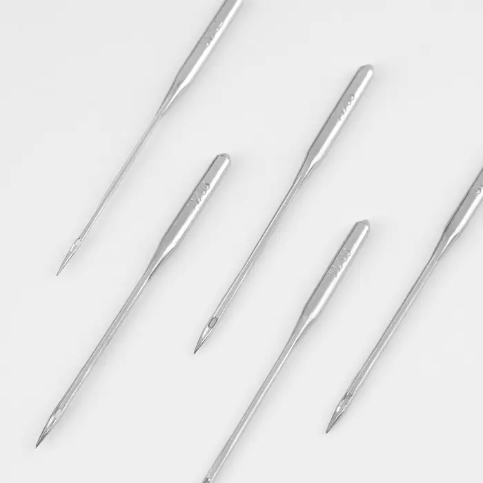 Иглы для бытовых швейных машин, универсальные, №70-100, 5 шт.