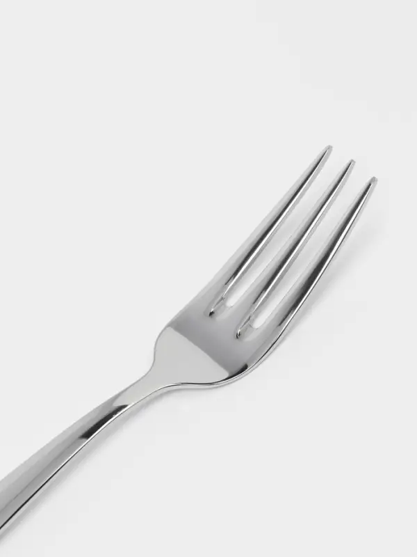 Вилка для стейка Hanna Kn&ouml;vell, 19.8 см, толщина 2.5 мм, нержавеющая сталь Aisi 430, серебристая