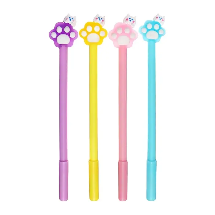 Ручка гелевая-прикол &laquo;Лапка&raquo; МИКС