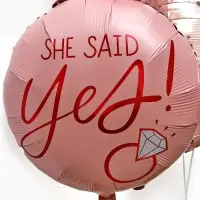 Воздушные шары фольгированные, набор &laquo;Девичник&raquo;, 5 шт.