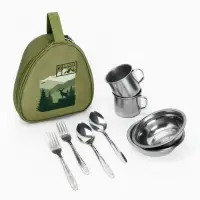 Набор посуды для пикника «К новым вершинам», 8 предметов Набор посуды для пикника «К новым вершинам», 8 предметов