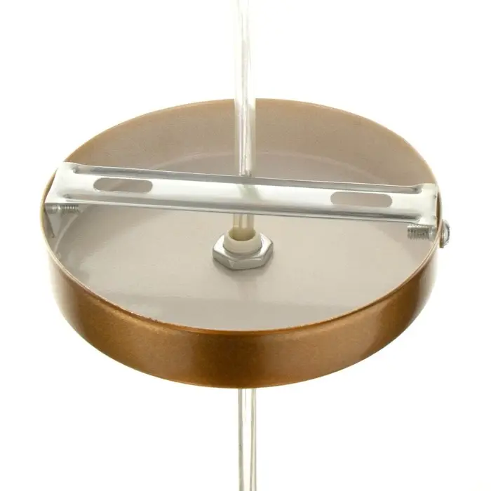 Светильник BayerLux &laquo;Аметрин&raquo; 3хE27 40 Вт бронзово-белый 58&times;58&times;26-126 см