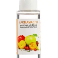 Аромамасло для доливки в диффузор яблочно-фруктовый, 30 мл