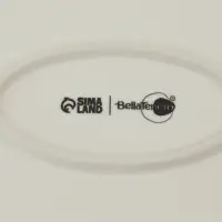 Форма для запекания BellaTenero, 1.2 л, 28.4&times;16.3&times;6.2 см, с бамбуковой крышкой, керамика, белая