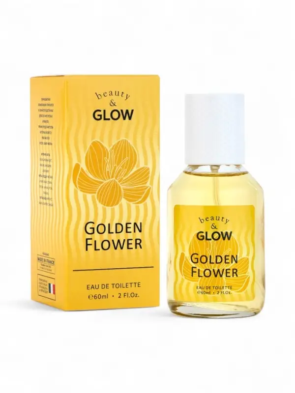 Туалетная вода женская Beauty&Glow Golden Flower, 60 мл Туалетная вода женская Beauty&Glow Golden Flower, 60 мл