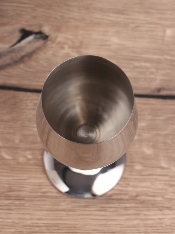 Бокал для вина Бокал для вина "Гобелет" нерж. сталь 8х8х17,5 см