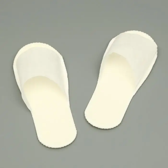 Одноразовые тапочки, стандарт, нескользящие, белые, 42 р. Одноразовые тапочки, стандарт, нескользящие, белые, 42 р.