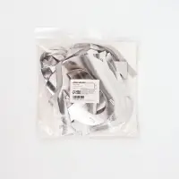 Гирлянда на ленте "С Юбилеем" 200см, серебро