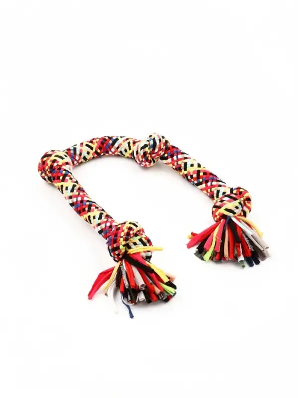 Игрушка для больших собак канатная &laquo;4 узла&raquo;, до 70 см, до 300 г