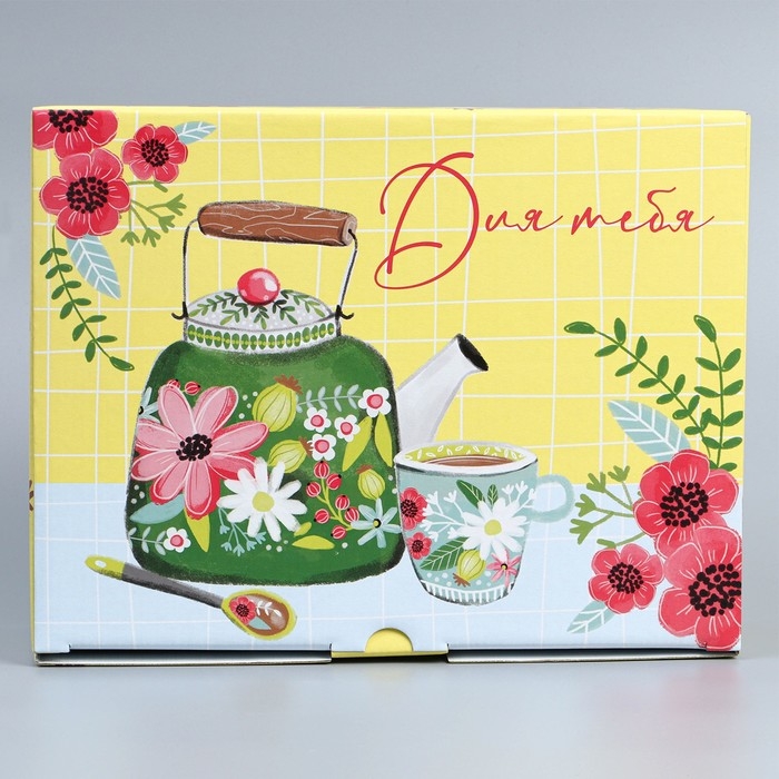 Коробка подарочная сборная, упаковка, «Самой прекрасной», 30 х 23 х 12 см Коробка подарочная сборная, упаковка, «Самой прекрасной», 30 х 23 х 12 см