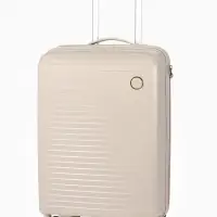 Чемодан на колёсах, 20", кодовый замок, 36&times;20&times;54 см, светло-бежевый
