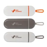 VETTA Бокс-флешка для таблеток, 11x3,8 см, пластик