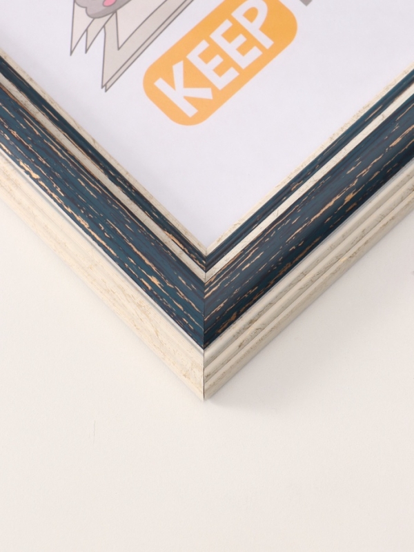 Фоторамка пластик "Рамин" 21х30 см, 1008-4001/9 синий