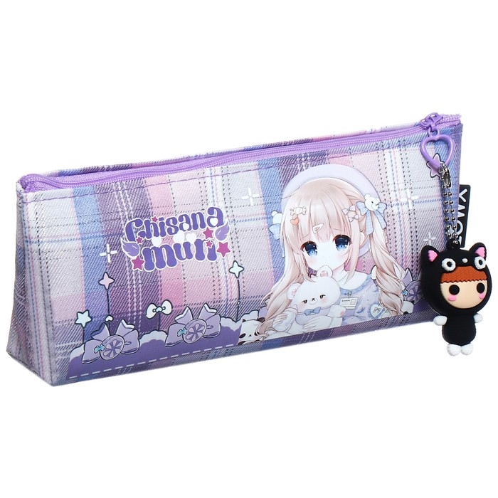 Пенал школьный на молнии Пенал школьный на молнии "Аниме", микс