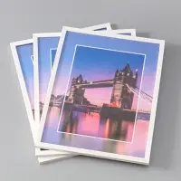 Набор фоторамок для фото 30&times;40 см Lumo, 3 шт., (пластиковый экран), белый