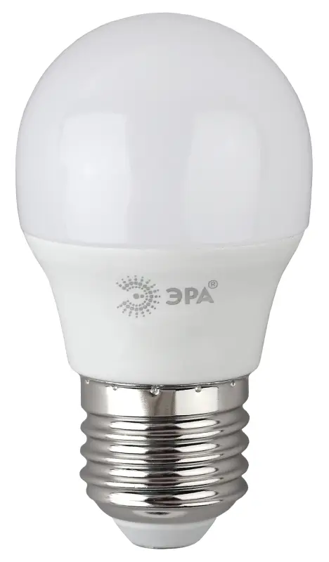 Лампа светодиодная LED 10 Вт 800Лм 6500К шар холодный E27 220-240В LED P45-10W-865-E27 Red Line
