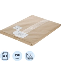 Ватман А3 100л 190гр., уп.крафт