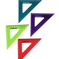 Треугольник 45*, 9 см, ErichKrause Reef, МИКС