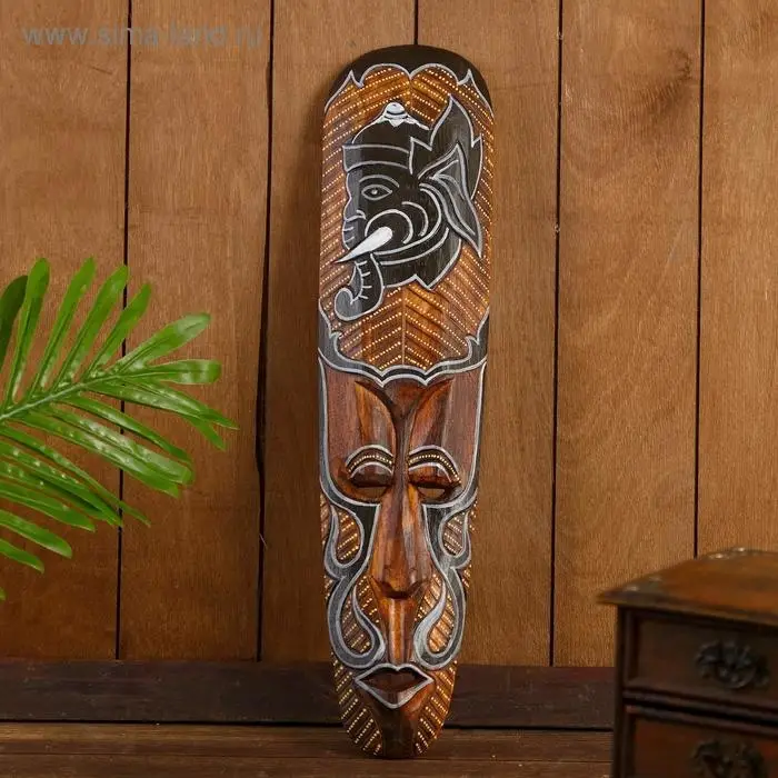 Маска дерево Маска дерево "Абориген" 50 см