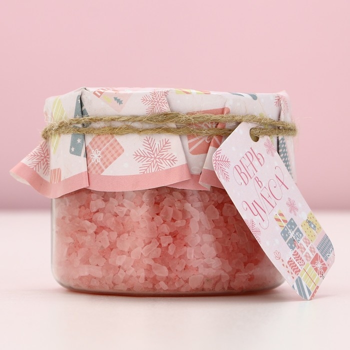 Соль для ванны «Зимняя сказка», 300 г, аромат нежной розы, Новый Год Соль для ванны «Зимняя сказка», 300 г, аромат нежной розы, Новый Год