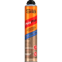 Утеплитель полиуретановый напыляемый SILA PRO POLYPLUS 850 мл