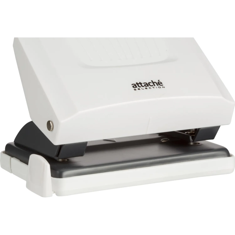 Дырокол до 20 листов, цвет белый