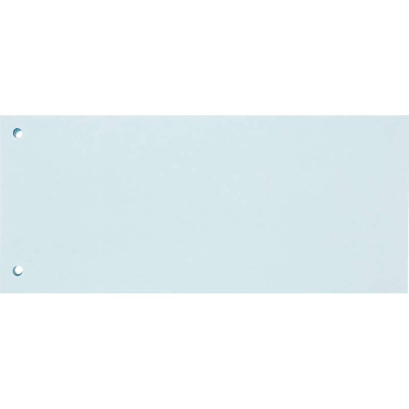 Разделитель листов разделительные полоски Комус, голубые, 100 шт./уп.