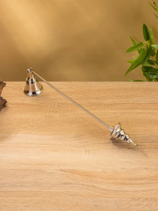 Гаситель для свечей "Ёлочка со звездой" алюминий 33,5х5х8 см