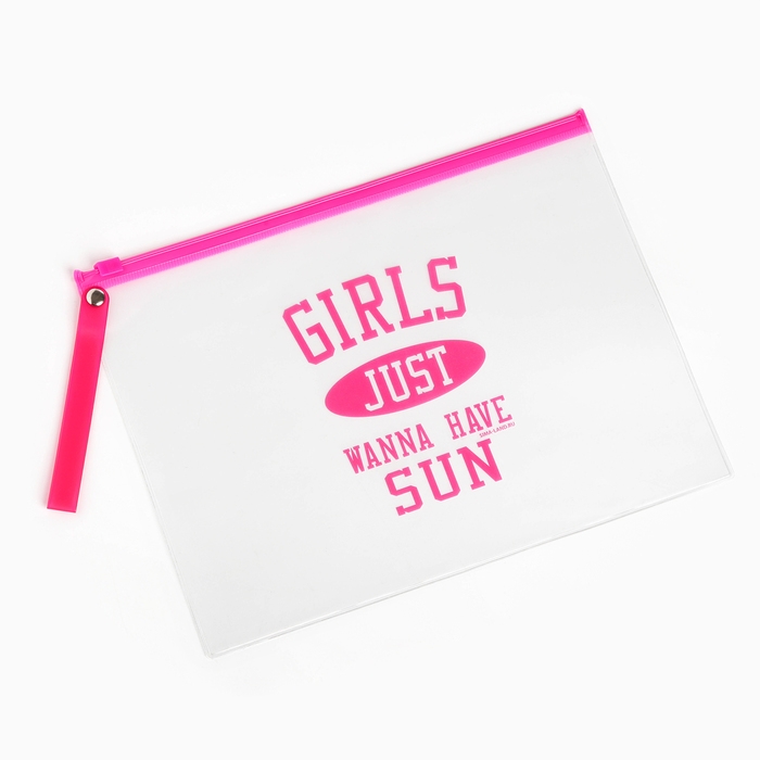 Косметичка для купальника Girls, 24 х 17 см. Косметичка для купальника Girls, 24 х 17 см.