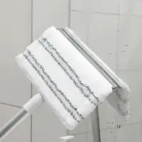 Щётка для окон, телескопическая алюминиевая ручка 59(103) см, водосгон 20.5 см, насадка из микрофибры 20.5&times;12 см