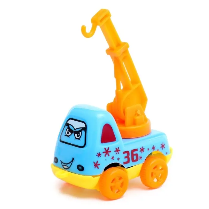 Машинки детские &laquo;Строители&raquo;, набор 12 шт., подвижные детали