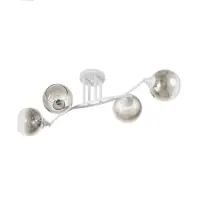 Светильник потолочный BayerLux &laquo;Снежа&raquo;, люстра 4хЕ27, 40 Вт, белый, 81&times;33&times;21 см