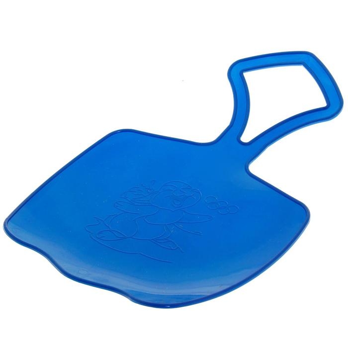 Санки ледянка «Зайка», цвета МИКС Санки ледянка «Зайка», цвета МИКС