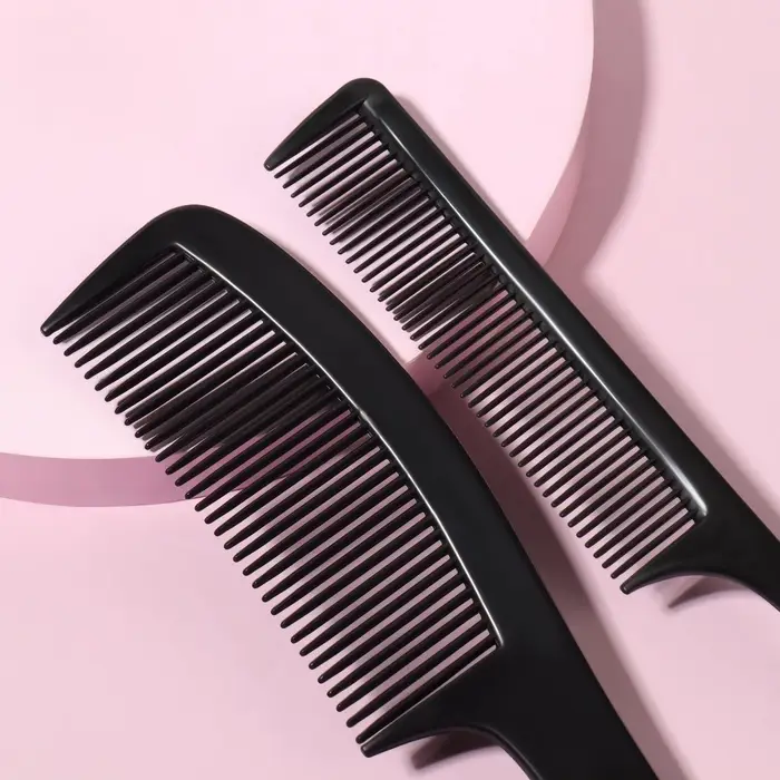 Набор расчёсок, 2 предмета, чёрный Набор расчёсок, 2 предмета, чёрный