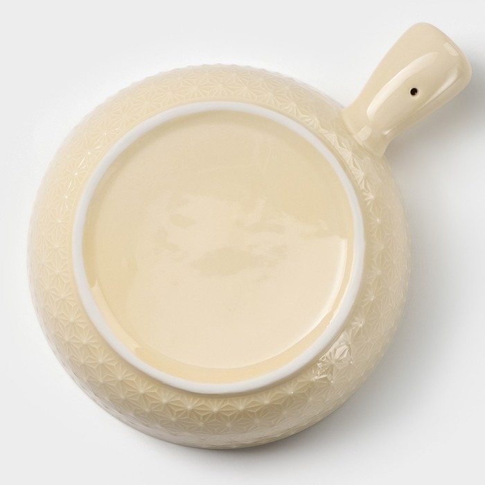 Кокотница керамическая «Мишка», 550 мл, цвет бежевый Кокотница керамическая «Мишка», 550 мл, цвет бежевый