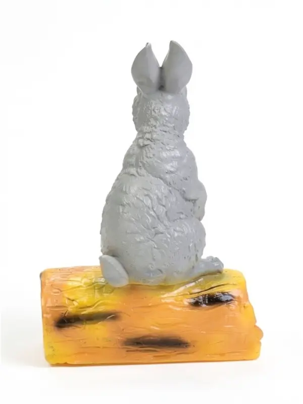 Садовая фигура из гипса &laquo;Зайка на бревне&raquo;, 28.5&times;18.5&times;45 см, МИКС