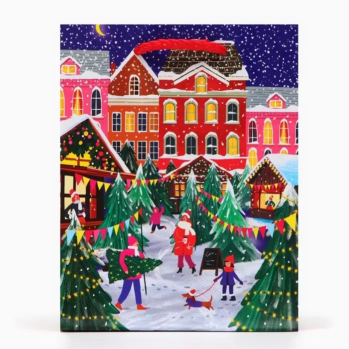 Пакет подарочный «Праздник в городе», 11.5×14.5×6.5 см Пакет подарочный «Праздник в городе», 11.5×14.5×6.5 см