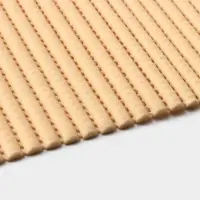 Коврик для ванной и туалета Доляна, 65&times;100 см, бежевый