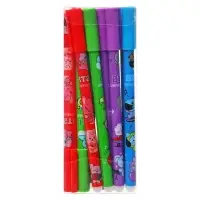 Вечный карандаш чернографитный Calligrata, НВ, корпус с рисунком, МИКС