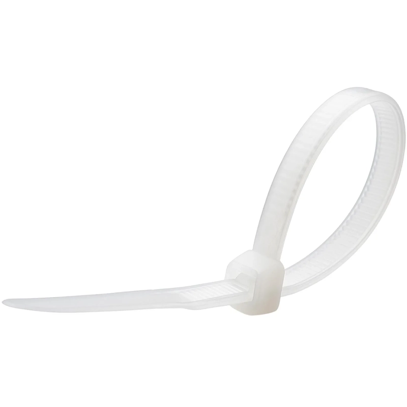 Хомут стяжка нейлоновая (белый) КСС 3x100 (100шт/уп) Fortisflex 49391