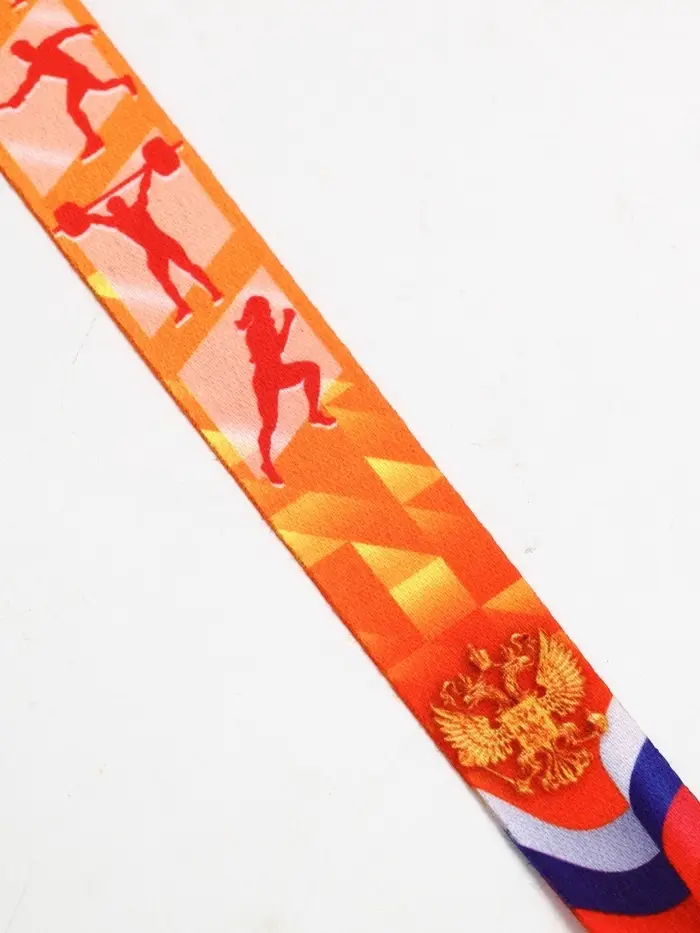 Лента для медали "Герб", 80 х 2 см Лента для медали "Герб", 80 х 2 см