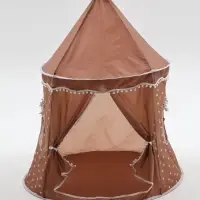 Палатка детская игровая &laquo;Изумление&raquo;, 110&times;110&times;130 см, коричневая