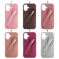 Чехол для iPhone 16 Rhode с блеском для губ