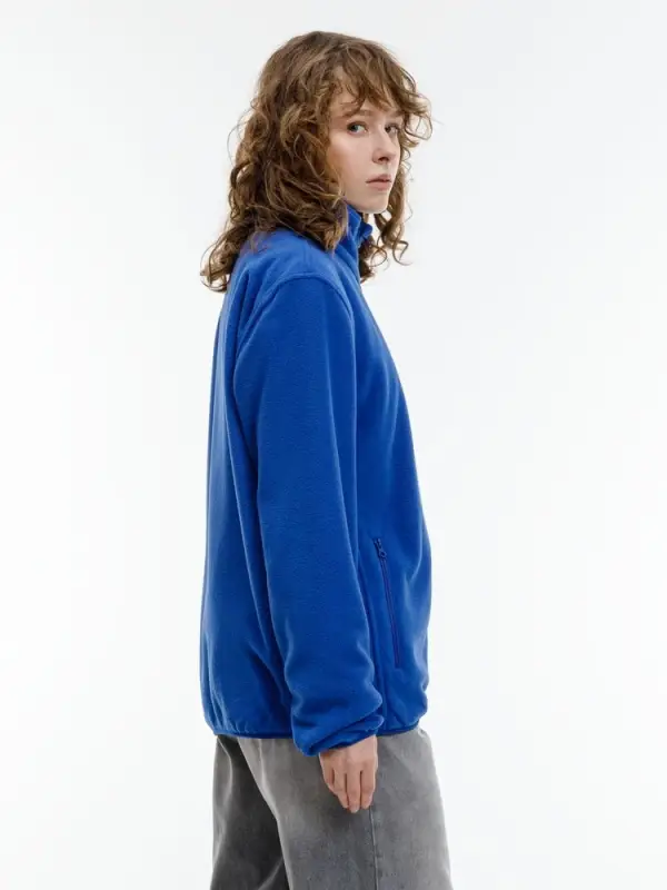 Куртка флисовая унисекс Nesse, синяя, размер M/L Куртка флисовая унисекс Nesse, синяя, размер M/L