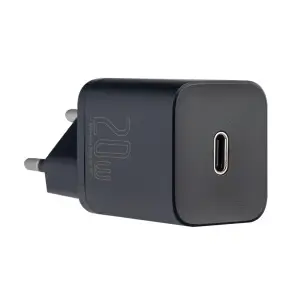 Переходник сетевого зарядного устройства на Type-C PD20W CCSUP-B01 Baseus черный