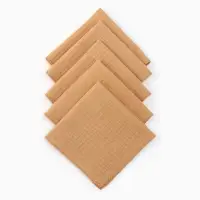 Набор платочков &laquo;Крошка Я&raquo; Sand, 20&times;20 см - 5 шт., муслин, хлопок 100%