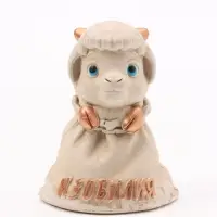 Фигурка декоративная &laquo;Коза желает изобилия&raquo;, 7&times;5&times;4 см, слоновая кость