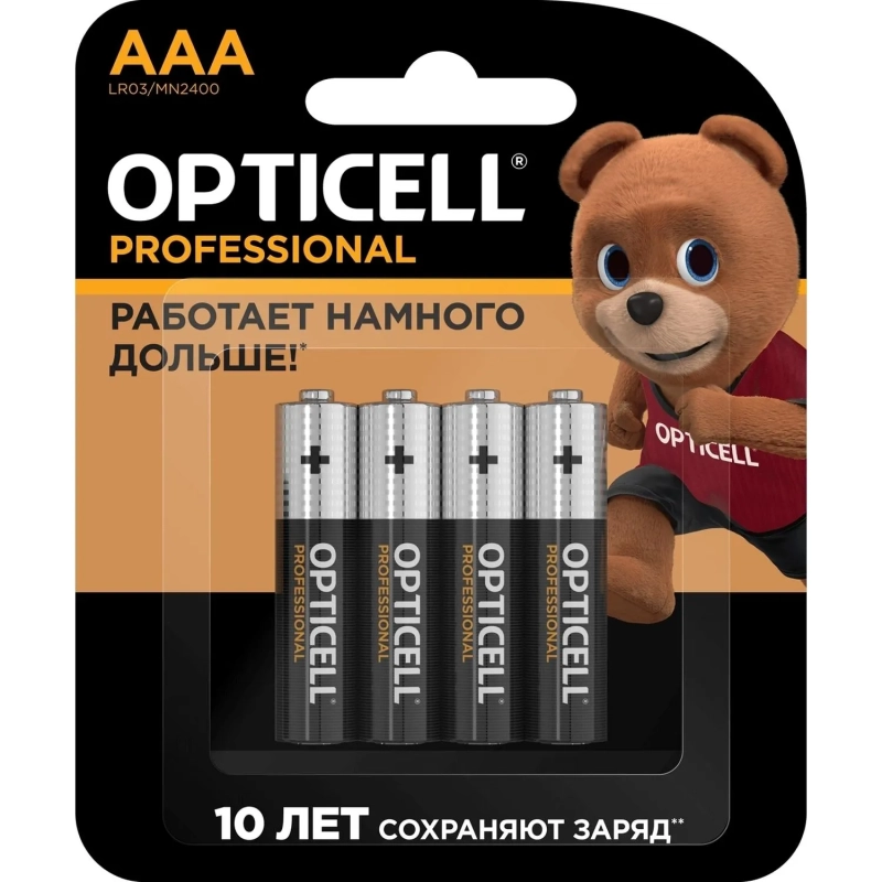 Батарейка OPTICELL Professional AAA 4шт/уп