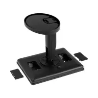 Зеркало KZ-06, подсветка, 26.5&times;16&times;12 см, 4хАА, 22 диода, сенсорная кнопка, черное