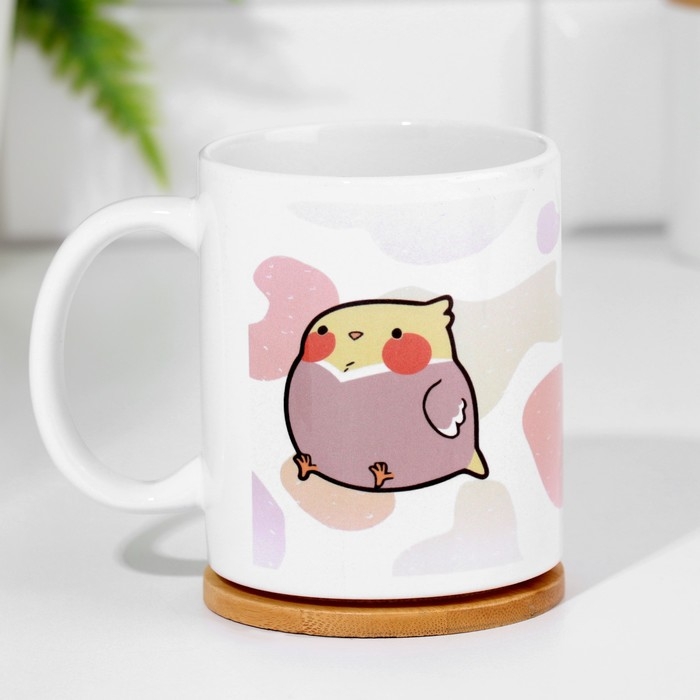 Кружка чайная керамическая Кружка чайная керамическая "Я туда плюнул. Просто знай"